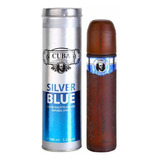 Perfume Cuba Silver Blue Edt 100ml Masculino Compatível Com 212 Men