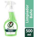 Cif Limpiador Líquido De Baños Bioactive Gatillo 500ml