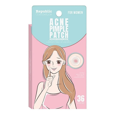 Parches Auxiliar De Acne Elimina Puntos Negros Mujer 36 Pcs Tipo de piel Mixta | MercadoLibre