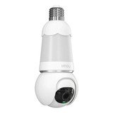 Câmera De Lâmpada Wi-fi Branca Colorida Imou Bulb 5mp 360º 2,8 Mm 25m