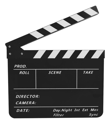 Director Scene Clapperboard Action Board Film Cut Prop