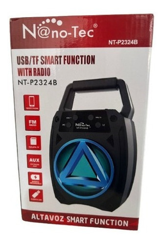 Parlante Bafle Fm Wireless Inalambrico Stereo Sd Portátil 
