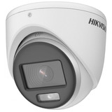 Hikvision Cámara De Seguridad Ds-2ce70df3t-mfs Tipo Turret 100% Metálica Micrófono Incorporado Colorvu Todo A Color 24/7 Protección Exterior Ip67 Ir 20mts Alta Calidad Cctv