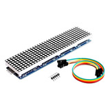 Modulo Matriz De Puntos 8-32 Micro Controlador Arduino