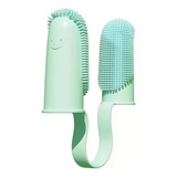 Cepillo Dental Dedal Doble Mascotas Silicona Flexible Unico