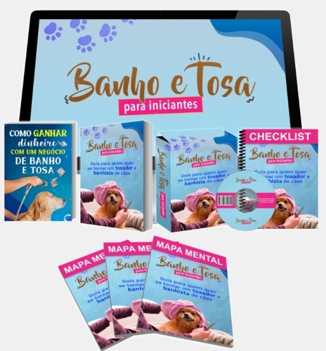 Ebook Banho & Tosa Para Iniciantes