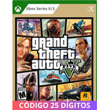 Grand Theft Auto V Gta 5 Xbox Series X|s Código