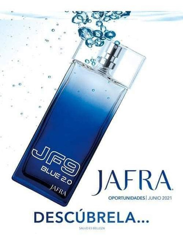 Perfume Original De Jafra Para Caballero Jf9 Blue 2.0 100ml