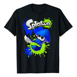 Nintendo Splatoon Spleediddle Splat Polera Gráfica