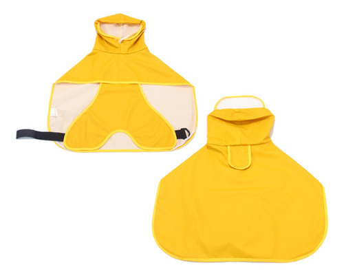 Impermeable Para Perro Grande Con Capucha