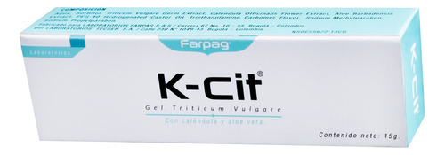 K Cit Gel 15 G Farpag