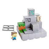 Producto Generico - Minecraft Mini Figura Minería Montaña.