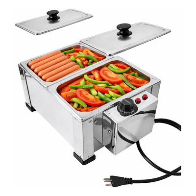 Salsicheira Elétrica 2 Cubas Hot-dog Molheira 110v | Parcelamento sem juros