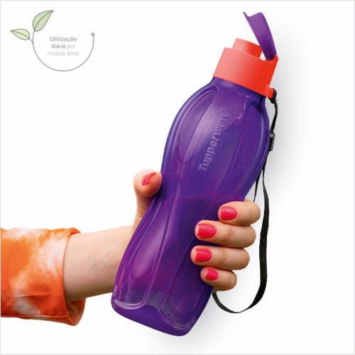 Tupperware | Garrafa Eco Tupper Plus 500ml - Cores Cor Violeta Fluo