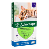 Advantage. Pipeta Antipulga. Gatos De 4-8kg