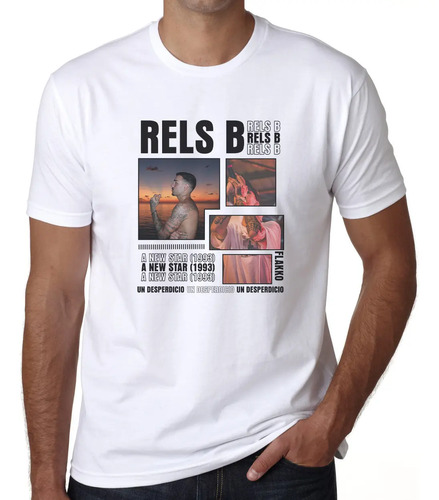 Playera Poster Fotografias Rels B Skinny Flakk Daniel Music | MercadoLibre