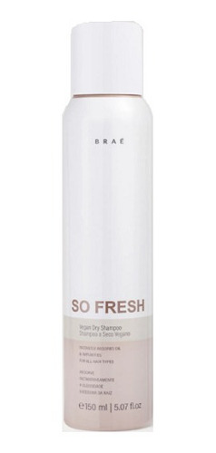Braé So Fresh - Shampoo A Seco Vegano 150ml