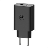 Carregador De Parede Motorola Turbo Power Duplo 50w Sem Cabo