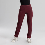 Pantalon Para Dama Color Vino Vanity 