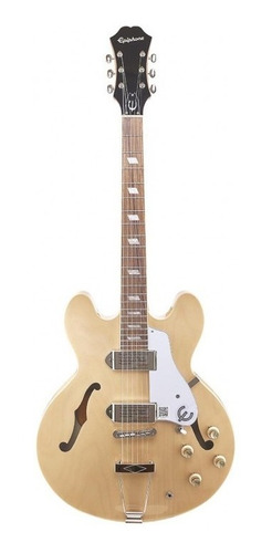 Guitarra Eléctrica EpiPhone Casino Natural Hueca