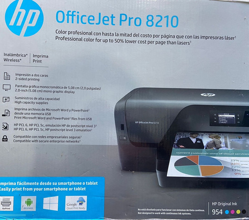 Impressora Hp Officejet Pro 8210 Qualidade Profissional Leia