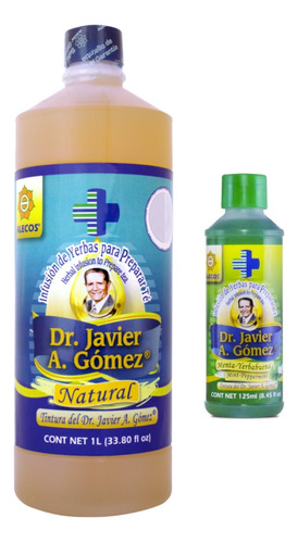 Tintura Alecos Dr Javier A Gómez 1 L Más 1 Tin 125 Ml.