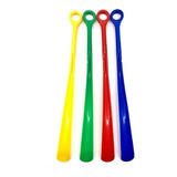 Pack 5 Calzadores Para Zapato De Plastico 30cm Colores