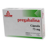 Pregabalina 14 Cápsulas 75mg