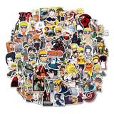 Naruto Shippuden 50 Stickers / Calcomania / Autoadhesivo
