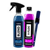Kit Shampoo Neutro V-floc Cera Blend Spray Pincel Vonixx