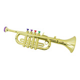 Trompeta De 34 Cm Para Instrumento Musical Con 3 Teclas De C
