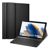 Funda Con Teclado Fintie / Para Galaxy Tab A8 10.5 / Black