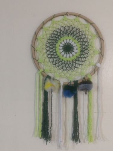 Mandala Atrapasueños Tejido A Crochet
