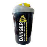 Vaso Shaker Black Danger Genetic 600 Ml Proteínas Sin Grumos