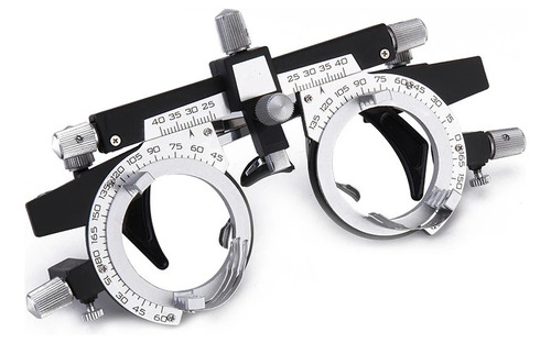 Armação De Prova Em Metal Oftalmica Optometrica Optometria