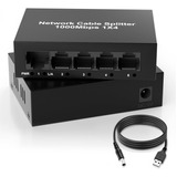 Conmutador Ethernet De 1000 Mbps De 5 Puertos, Divisor De Re