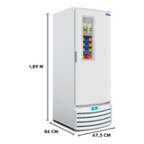Refrigerador Vertical Tripla Ação 531 Lt Freezer Metalfrio Cor Branco 220v