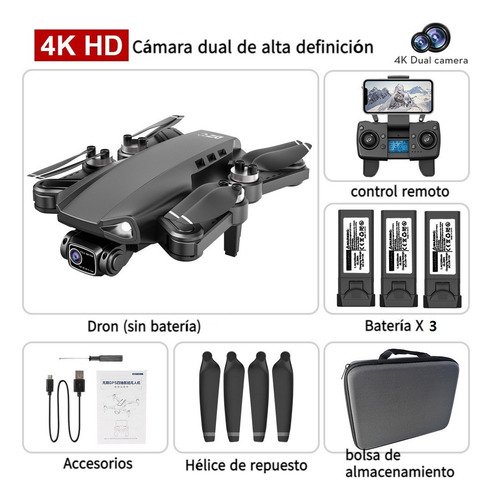 Drone L900 Pro Gps 4k Cámaras Duales Profesional 5g Wifi Fpv