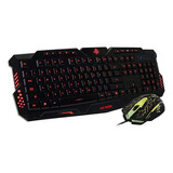 Kit Teclado Mouse Gamer Eagle Warrior G16 + G79 + Hs501