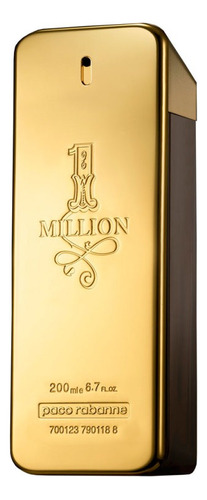 Perfume Paco Rabanne 1 Million Edt 200ml  Caballero Nuevo