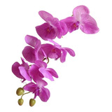 Gran Látex Impresión 3d Orquídeas Blancas Flores Artificiale