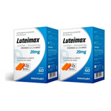 Kit 2 Luteimax Luteína Zeaxantina Saúde Dos Olhos 60 Caps