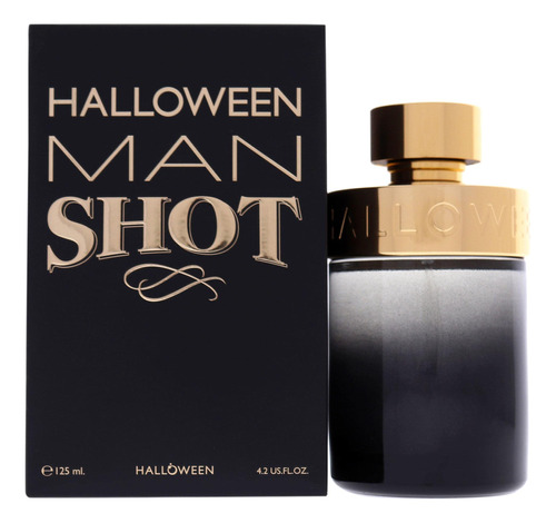 Halloween Perfumes Shot Men's Edt Spray, 4.2 Ounce