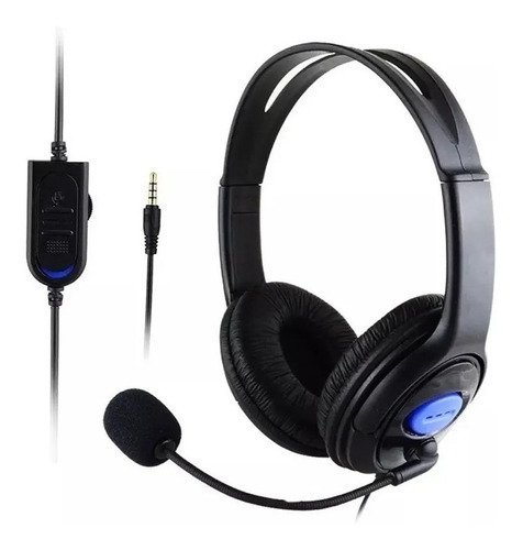 Headset Gamer Fone Ouvido Microfone Sony Playstation Ps4 H12