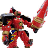 Power Rangers Dino Thunder Red Triceratops Bandai Madtoyz