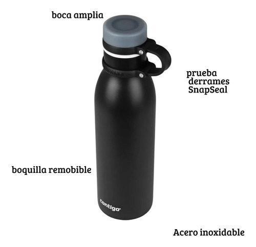 Botella Contigo Térmica Matterhorn 591ml Acero Inoxidable