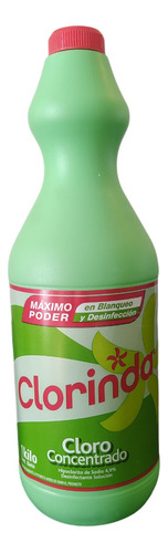 Cloro Concentrado Desinfectante Clorinda 1 L