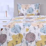 Quilt 1.5 Plazas Cordoba Estampado 