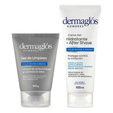 Kit Dermaglós Hombres Rutina Facial Limpieza + Hidratación