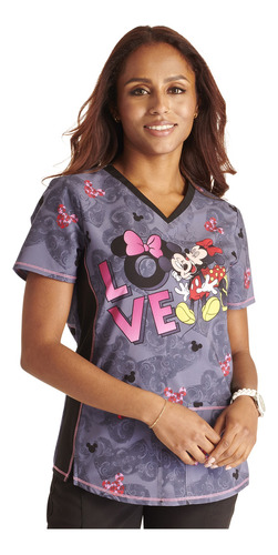 Top Clínico Estampado Mujer, Tooniforms Disney Tf783 Mkve